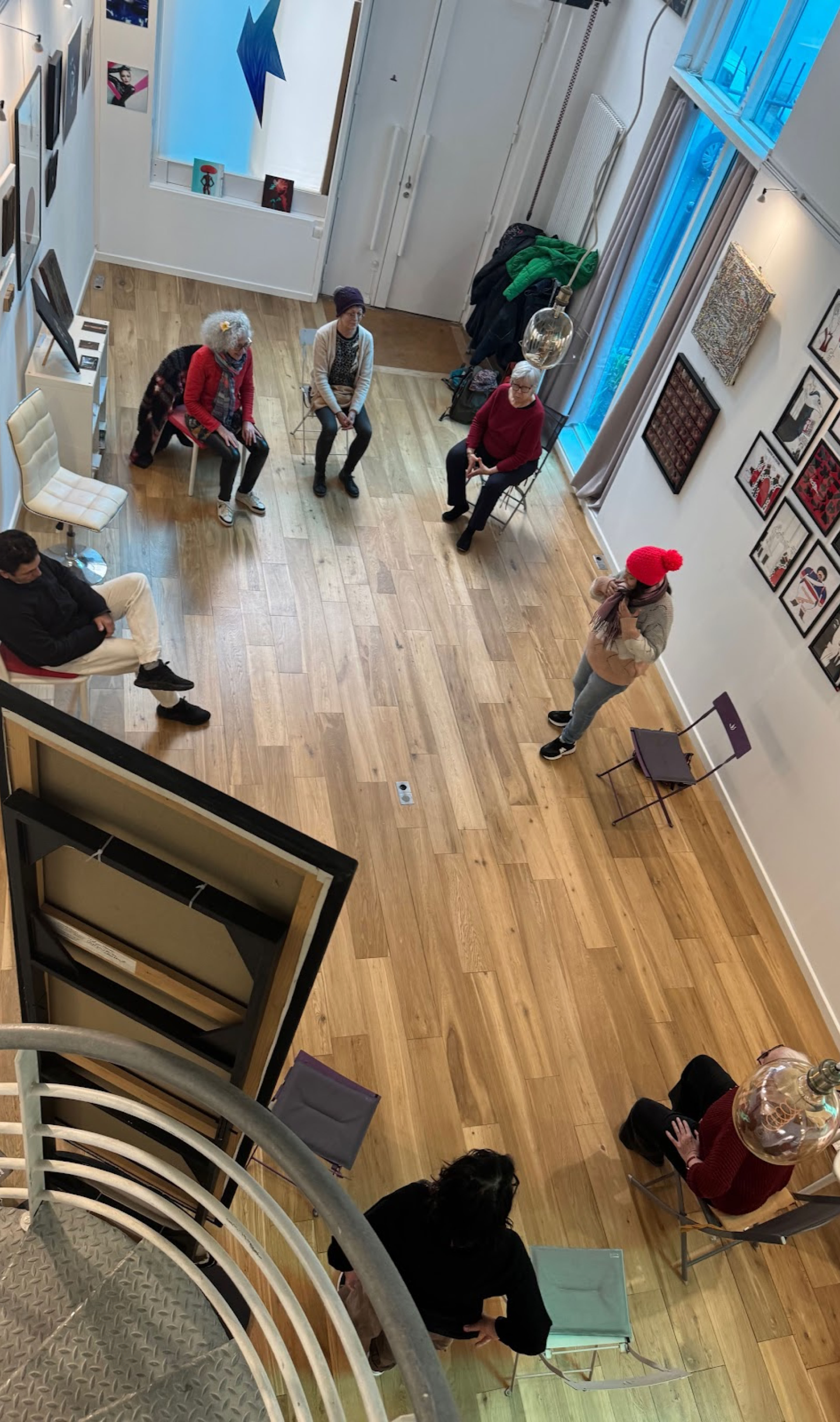 atelier M 5 rue rené goscinny 75013 paris leux multiactivie artistique.